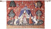 Signare - Wandkleed - Wandtapijt - Lady and the Unicorn - Dame en de Eenhoorn - A Mon Seul Desir - 120 x 85 cm