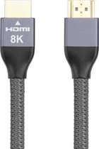 YONO HDMI Kabel 2.1 – Ultra High Speed 8K en 4K – 5 meter – Nylon