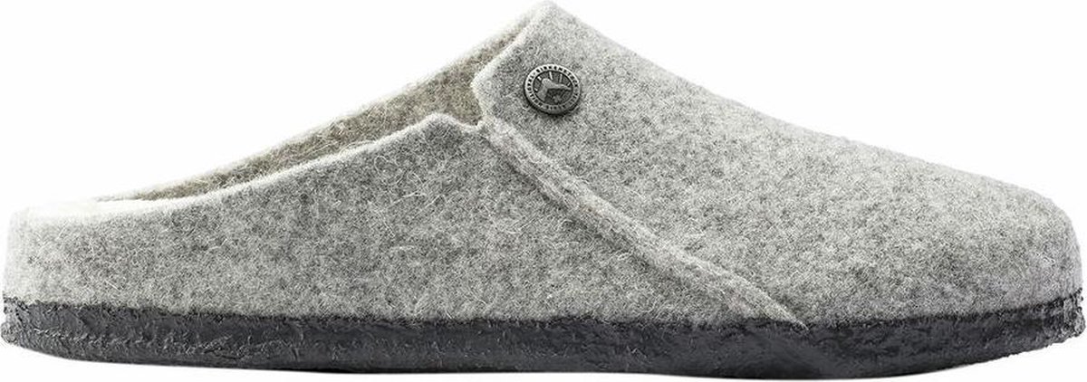Birkenstock Zermatt narrow Filz Shearling Cozy Home Dames Pantoffels Light  Grey - Schoenen.nl