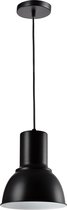 QUVIO Industriële hanglamp - Metaal - Diameter 23 cm - Zwart