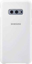 Samsung silicone cover - wit - voor Samsung Galaxy S10e