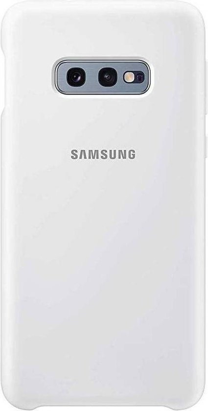 Samsung silicone cover - wit - voor Samsung Galaxy S10e
