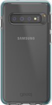 Samsung Galaxy S10 Hoesje - Gear4 - Piccadilly Serie - Hard Kunststof Backcover - Turquoise - Hoesje Geschikt Voor Samsung Galaxy S10