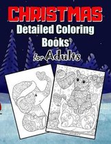 Christmas Detailed Coloring Books For Adults