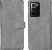 iMoshion Luxe Booktype Samsung Galaxy Note 20 Ultra hoesje - Grijs