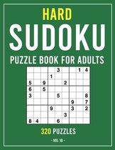 Hard Sudoku Book for Adults