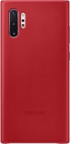 Samsung Leather Hoesje - Samsung Galaxy Note 10+ - Rood