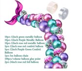 Zeemeerminnen Ballonnenboog - 42 stuks - DIY - Mermaid - Themafeest - Decoratie - Kinderfeest - Ballonboog - zeemeerminstaart - verjaardag