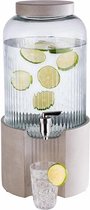 APS-Germany® Drankdispenser - Tapkraan - Limonadedispenser - Waterkan - 7 Liter - Betonnen voet