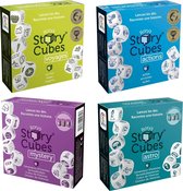 Spellenbundel - Dobbelspel - 4 Stuks - Rory's Story Cubes Actions, Voyages, Astro & Mystery