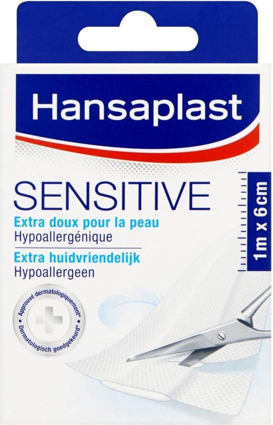 Hansaplast Sensitive  Pleisters - 1m x 6cm - Hansaplast