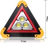 Draagbare led-werklamp-noodzaklamp-driehoekig-COB -oplaadbaar-draagbaar-voor reparatie van auto's-schijnwerper 30 W