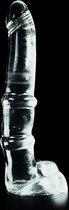 Dark Crystal XXL Dildo 36,5 x 7 cm - transparant
