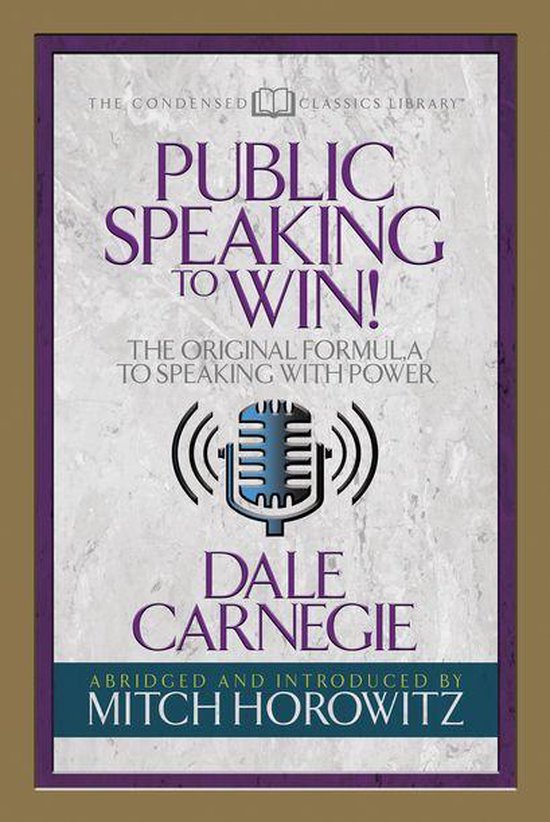 Public Speaking to Win (Condensed Classics) - cover