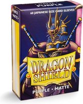 Dragon Shield Card Sleeves: Japanese Matte Purple (59x86mm) - 60 stuks