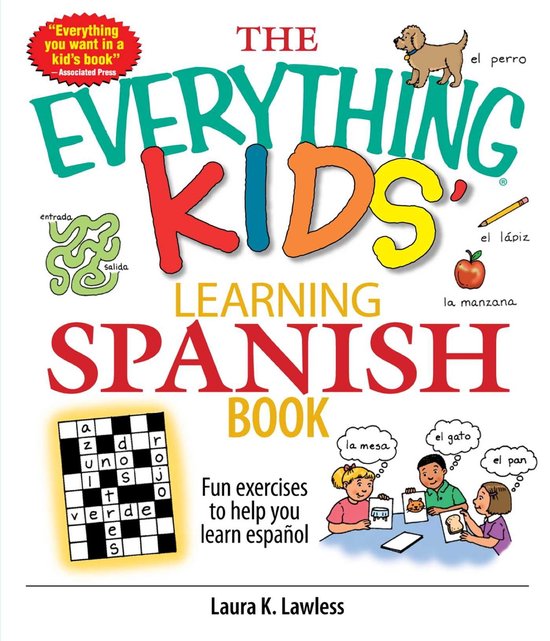 The Everything Kids' Learning Spanish Book - cover