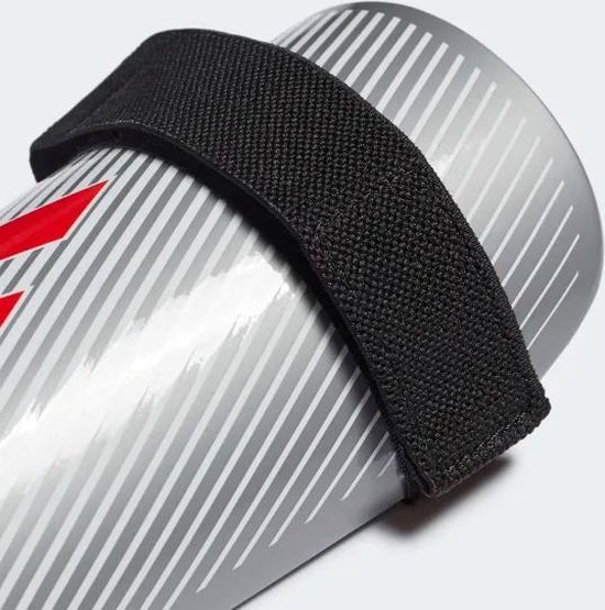 adidas X Club scheenbeschermers zilver/rood | bol.com