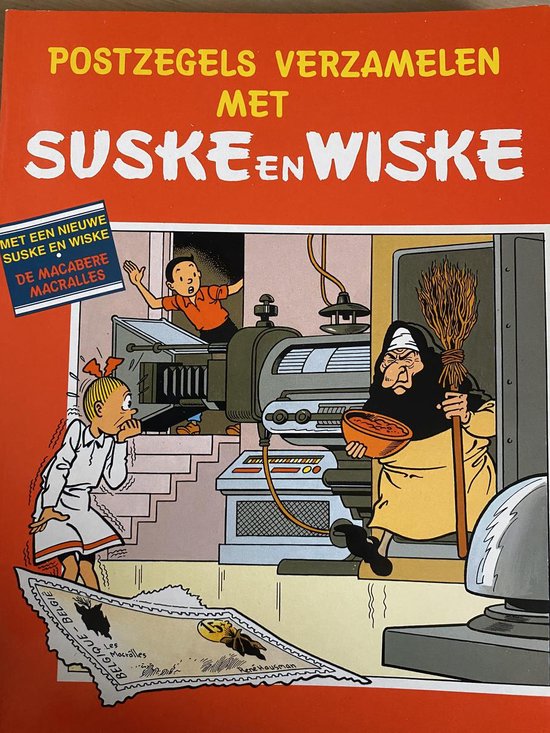 Omslag van Postzegels verzamelen met Suske en Wiske door Willy Vandersteen