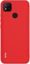 IMAK UC-2 Series Xiaomi Redmi 9C Hoesje Dun TPU Rood