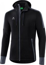 Erima Softshell Jack Zwart/Grijs - M