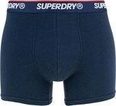 Superdry boxershorts 3pack navy M3110006AJ6D, maat XL