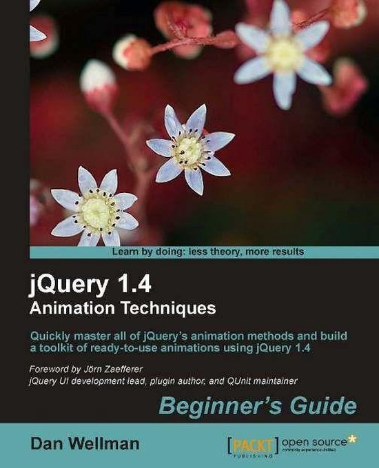 jQuery 1.4 Animation Techniques: Beginners Guide - cover