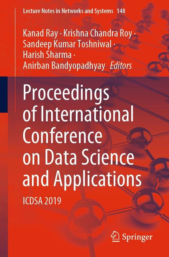 Springer Nature Proceedings excluding Computer Science - Proceedings of International Conference on Data Science and Applications