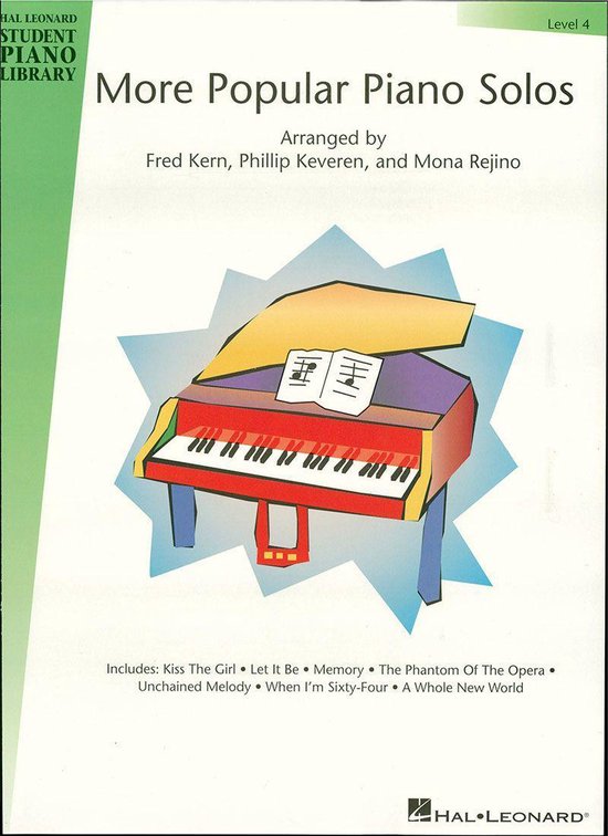 More Popular Piano Solos - Level 4 (Songbook) - cover