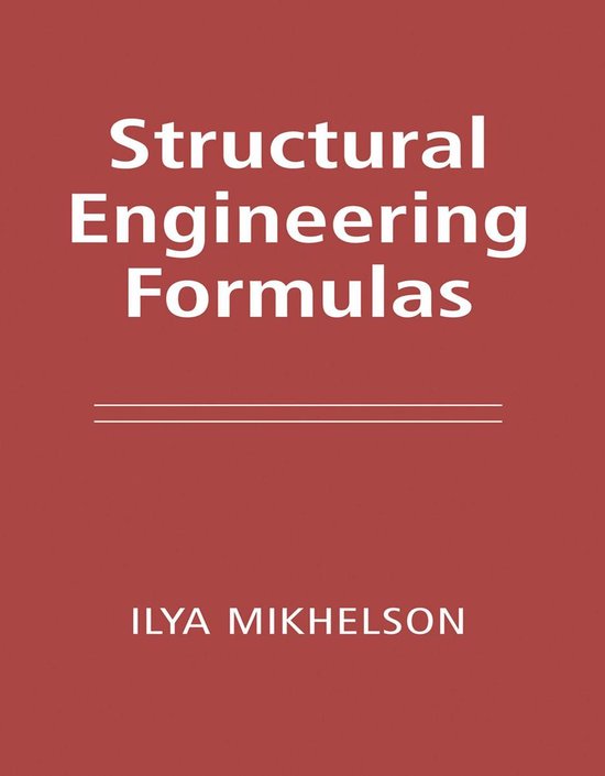 Structural Engineering Formulas - cover