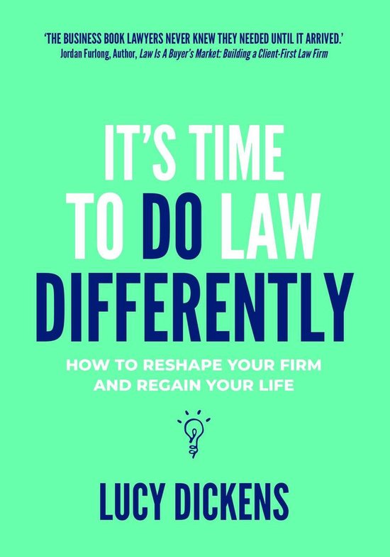 It's Time To Do Law Differently - cover