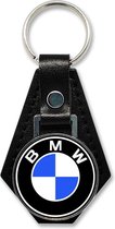 Sleutelhanger - BMW - Leer - Leather - Metaal - Auto