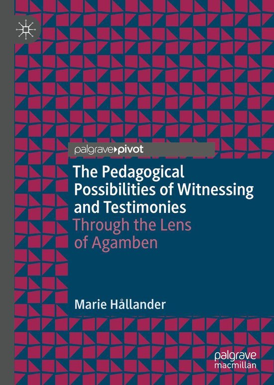 Education (R0) - The Pedagogical Possibilities of Witnessing ... - cover