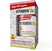 Fit&Shape Vitamine D3 (100% dagdosering) 10 µg/400IE/10mcg   (60 capsules)    verpakking XXL