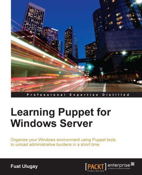 Learning Puppet for Windows Server - cover