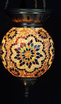Hanglamp - Turks - Oosters - bruin - circa - Ø 25 cm