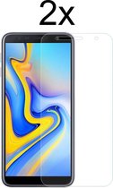 Samsung J6 2018 Screenprotector - Beschermglas Samsung Galaxy J6 2018 Screen Protector Glas - 2 stuks