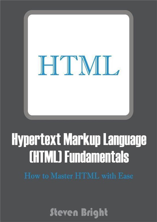 Hypertext Markup Language (HTML) Fundamentals - cover