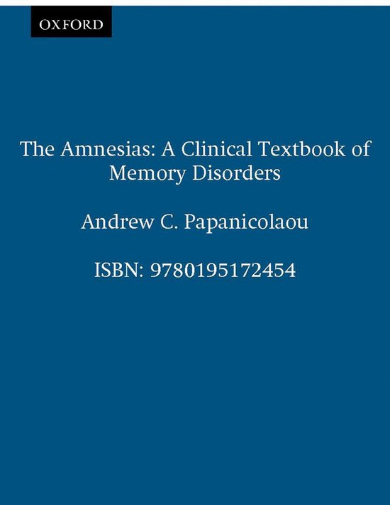 The Amnesias - cover