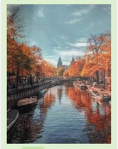 Diamond Painting Gracht 40x50 ronde steentjes