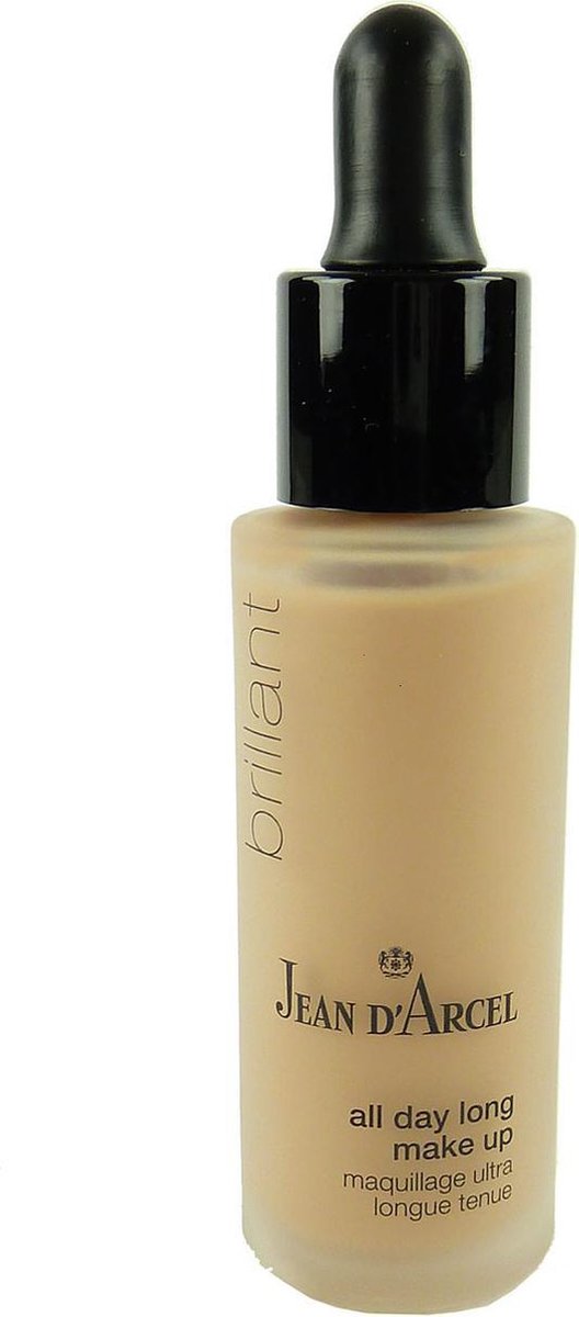 Jean D'Arcel brillant all day long make up Teint Primer Foundation creme 30ml - 15 bronzed beige