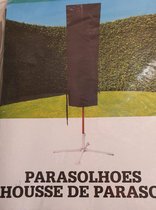 Premium Parasolhoes 170cm-50cm  Antraciet zwart