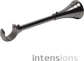 Intensions Classic steun roede uitschuifbaar 20 mm black nickel 11-22 cm