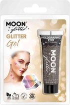 Moon Creations Glitter Makeup Moon Glitter - Holographic Fine Glitter Gel Zwart