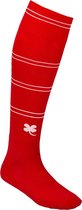 Robey Sartorial Socks - Voetbalsokken - Red/White Stripe - Maat Mini