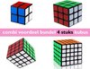 Afbeelding van het spelletje Combi voordeel pack 4stuks kubus - cube 2x2 + cube 3x3 + cube 4x4 + cube 5x5 (breinbreker) compleet editie!
