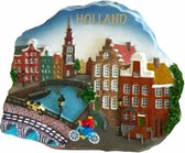 Magneet Scene Stadstafereel Holland - Souvenir