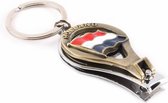 Sleutelhanger Nagelknipper Vlag Holland Brons - Souvenir