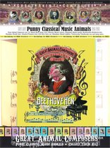 Ludwig  Beethoven Beethovehen Hen Animal Composer - Ansichtkaarten 20 stuks