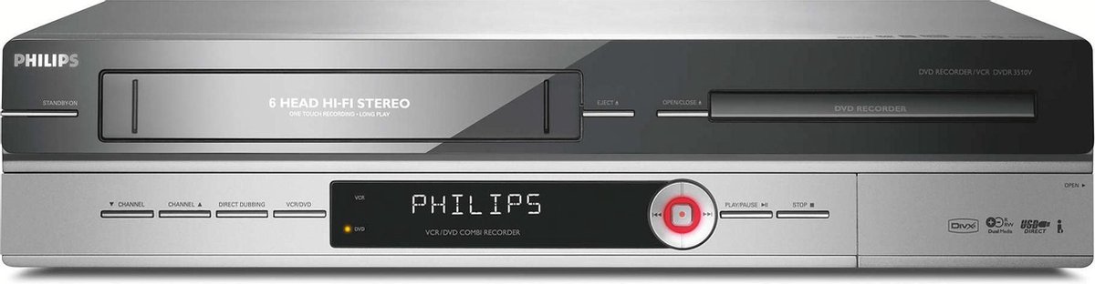Philips DVDR3510V - DVD & VHS recorder (VHS naar DVD) | bol.com