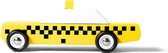 Candylab - Houten Design Speelgoedauto - Mini Taxi
